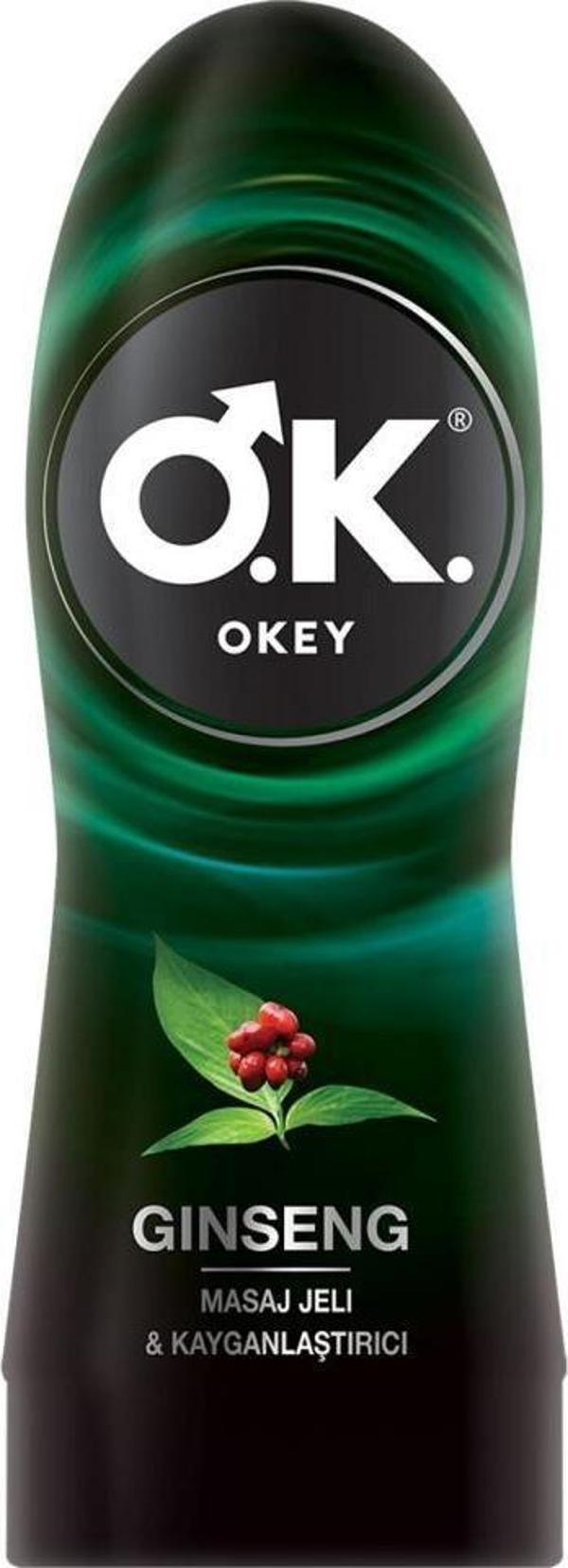 Okey Ginseng Masaj Jeli Kayganlaştırıcı 200 ml - Image 1