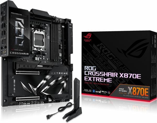 Asus ROG Crosshair X870E Extreme DDR5 (9000MHz)OC M.2 HDMI/USB-C PCIe 5.0 AM5 eATX Anakart - Image 1
