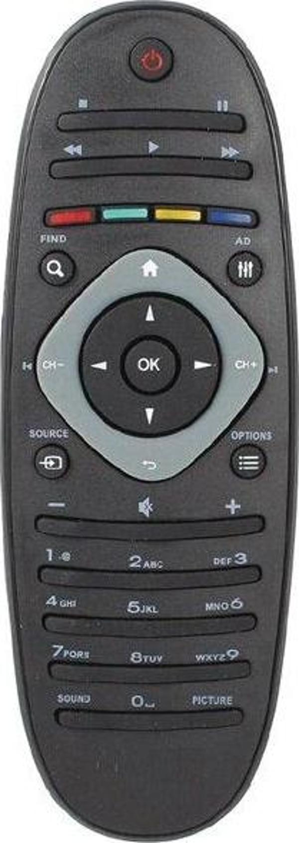 Philips 46PFL6606H/12 Uyumlu Led Televizyon Kumandası - Image 1