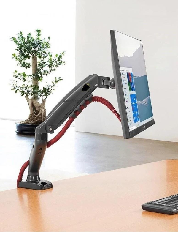 21.5”inç Lcd Led Monitör Masa Üstü Full Hareketli Askı Aparatı - Image 1