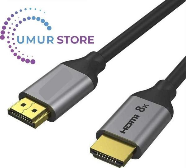4K 120Hz / 8k 60Hz HDMI Kablo 183 cm 48 Gbps HDMI 2.1 Görüntü Aktarım - Image 1