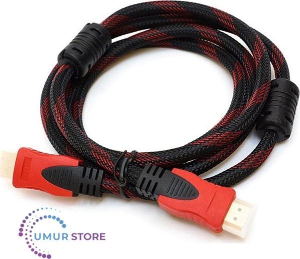 Hdmi Kablo 1.5 Metre 3d 4k Full Hd Hdmi Tv Uydu Alıcısı Kablosu - Image 1
