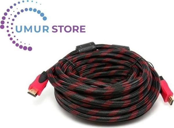 Hdmi Kablo 15 Metre 3d 4k Full Hd Hdmi Tv Uydu Alıcısı Kablosu - Image 1