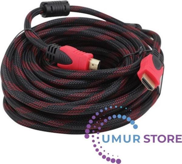 Hdmi Kablo 15 Metre Örgülü - Image 1