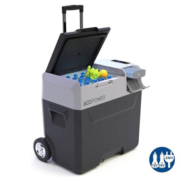 Acopower PX50 12/24/220Volt 50Litre Kompresörlü Tekerlekli Outdoor Oto Buzdolabı (Akü Dahil Değildir) - Image 1
