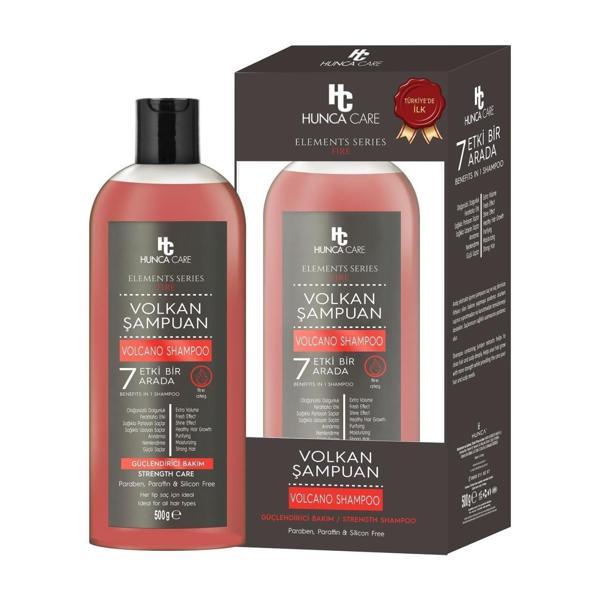 Hunca Care Volkan Şampuan 500 Ml Güçlendirici 7 Etki Birarada - Image 1