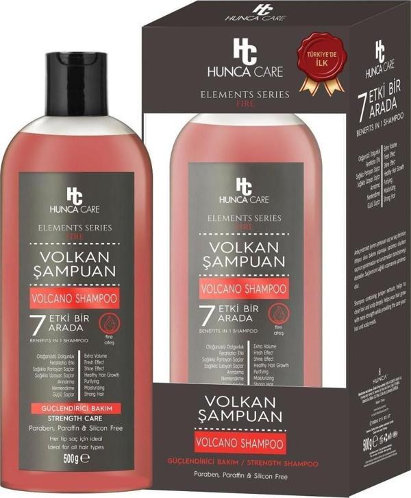 Hunca Care Volkan Şampuan 500 Ml Güçlendirici 7 Etki Birarada - Image 1