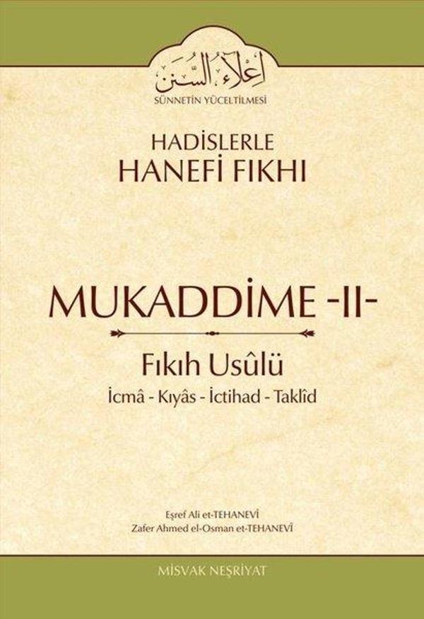 Mukaddime 2 Fıkıh Usulü İcma Kıyas İctihad Taklid - Misvak Neşriyat Yayınları - Image 1