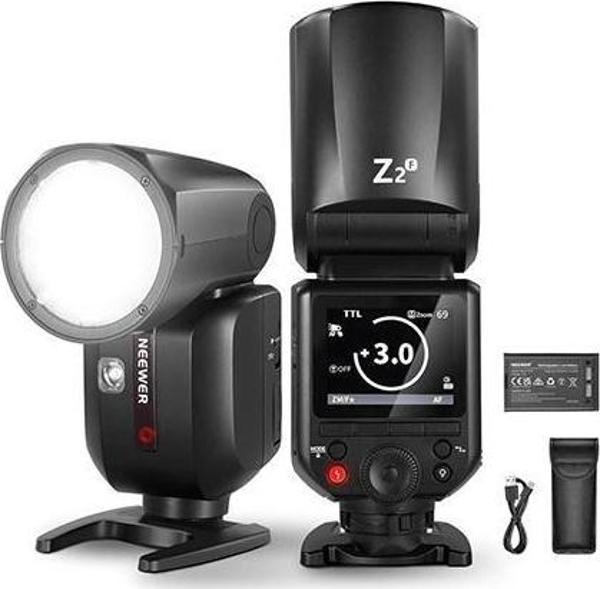 NEEWER Z2PRO-F TTL ROUND HEAD SPEEDLITE FLASH - Image 1