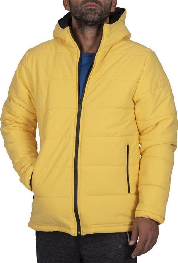 Exuma 2211085 Erkek Sarı Şişme Mont - Image 1