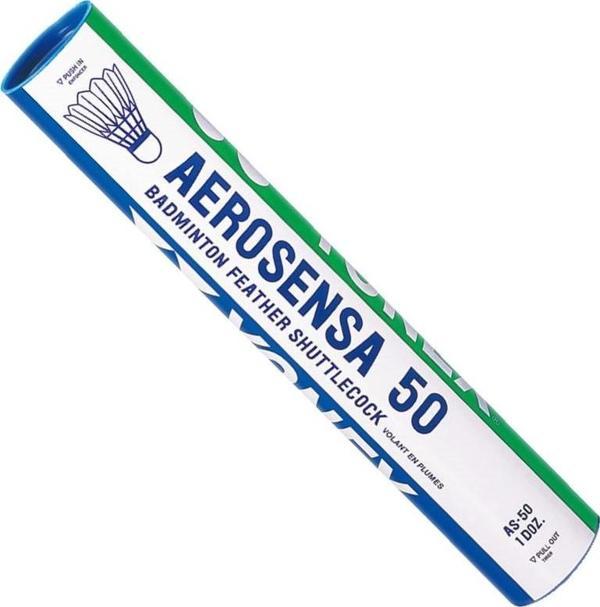 YONEX AEROSENSA AS-50/3 (12.li) KAZ TÜYÜ BADMİNTON TOPU - Image 1