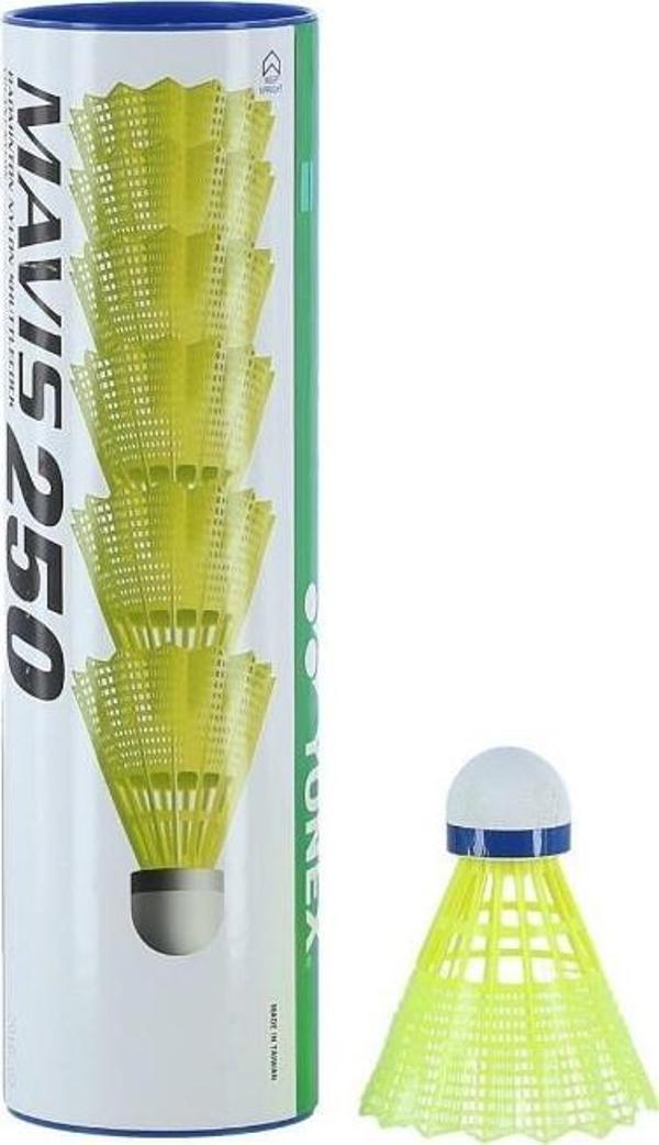 Yonex Mavis 250 Sarı Badminton Topu 6'lı - Image 1