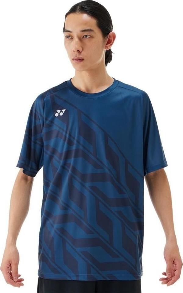 Yonex YY25 16741 Erkek Spor Tişört Lacivert - Image 1