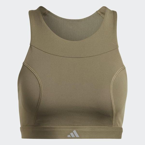 Adidas HR9656 Running Medium Pedli Spor Bra Haki  - Image 1