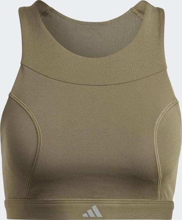 Adidas HR9656 Running Medium Pedli Spor Bra Haki  - Image 1