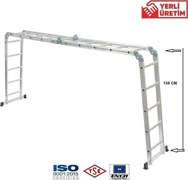 Beykon 20 Basmaklı 5,80 Mt Akrobat Merdiven - Image 1