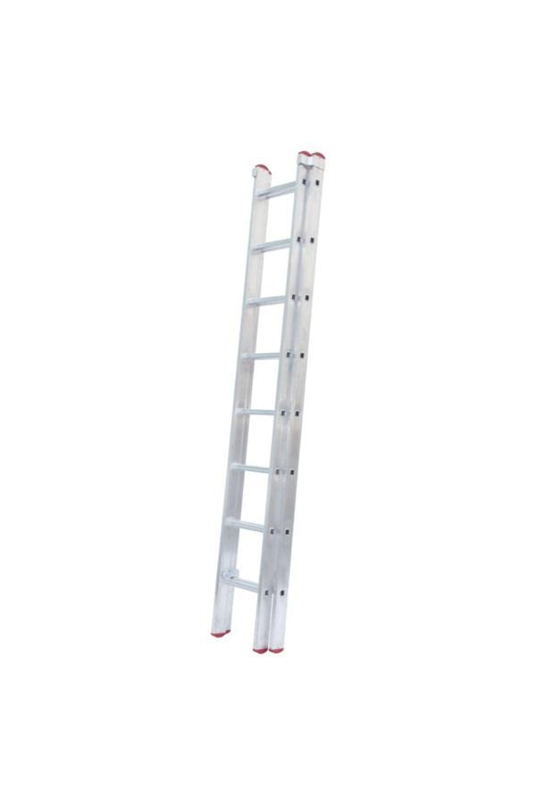 Beykon 2,5+2,5 Toplam 5 Metre Endüstriyel Alüminyum Sürgülü (Ptt) Merdiveni - Image 1