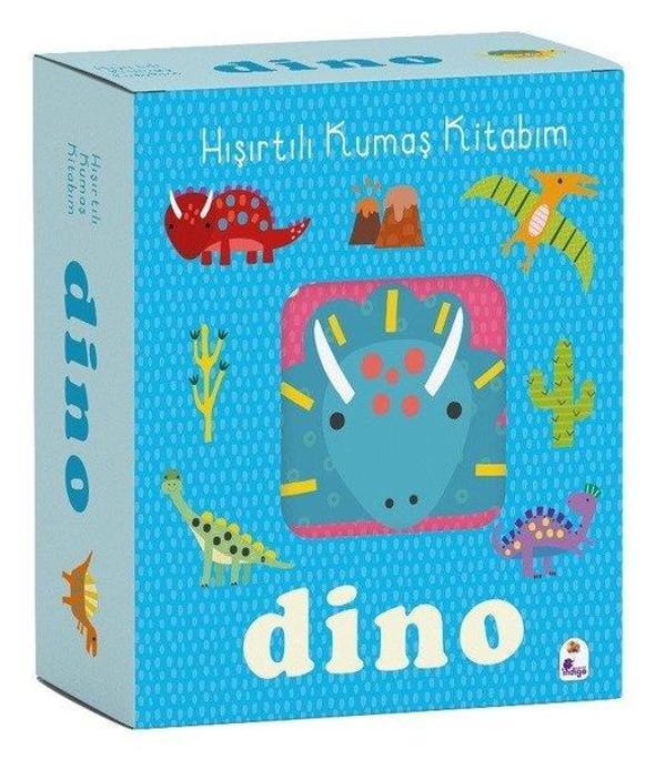 Dino - Hışırtılı Kumaş Kitabım - İndigo Çocuk - Image 1