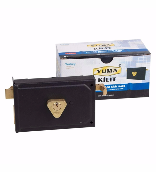 Yuma 14 Cm Trajlı Kilit Kare Ym-602 - Image 1