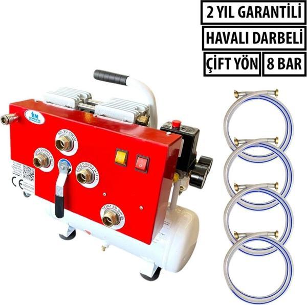 Kammak AirPro-Mini Çift Yönlü Havalı Darbeli Kompresörlü Petek Temizleme Makinası - Image 1