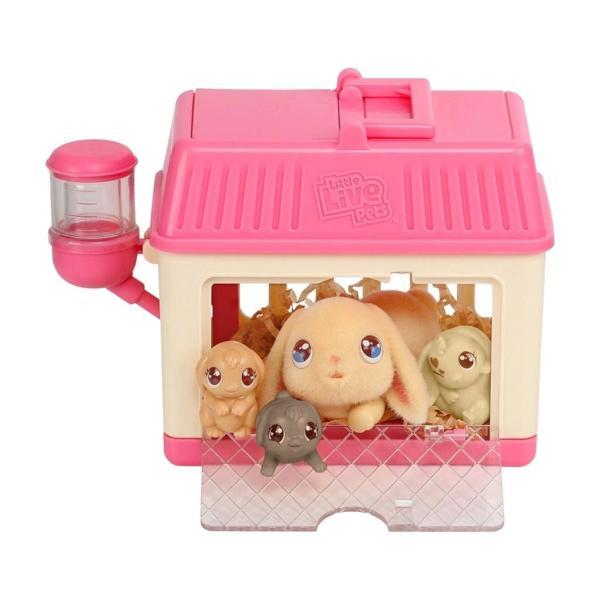 Nessiworld  Little Live Pets Anne ve Yavruları Mini Tavşan - Image 1