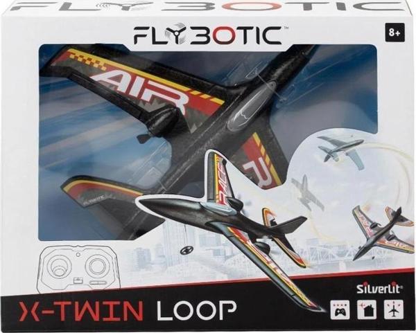 Nessiworld  SIL 85742 X-Twin Loop Kumandalı Uçak -Necotoys - Image 1