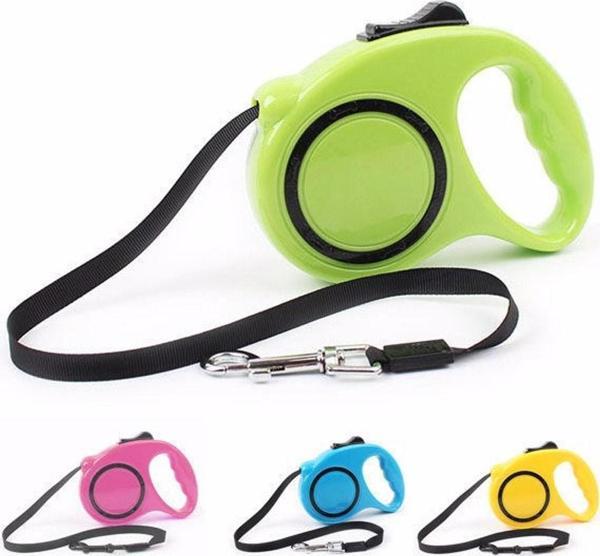 5 Metre Otomatik Makaralı Köpek Gezdirme Tasması Köpek Yürüyüş Aparatı Pup Style Yürütme Kayış - Image 1