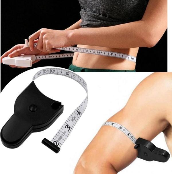 Baş Ve Vücut, Kafa Çevresi Ölçüm Aleti Bel Ölçme Metresi Mezura Terzi Ölçü Metresi Ergonomik Mezro - Image 1