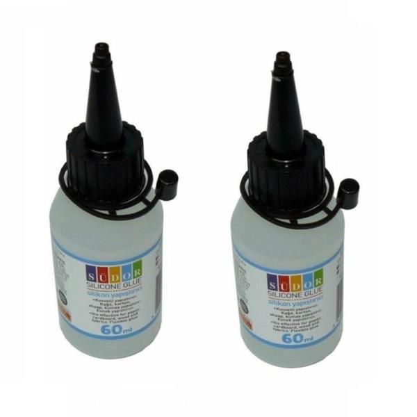 Sıvı Silikon 60 Ml 2 Adet Sıvı Silikon Yapıştırıcı 2 Adet - Image 1