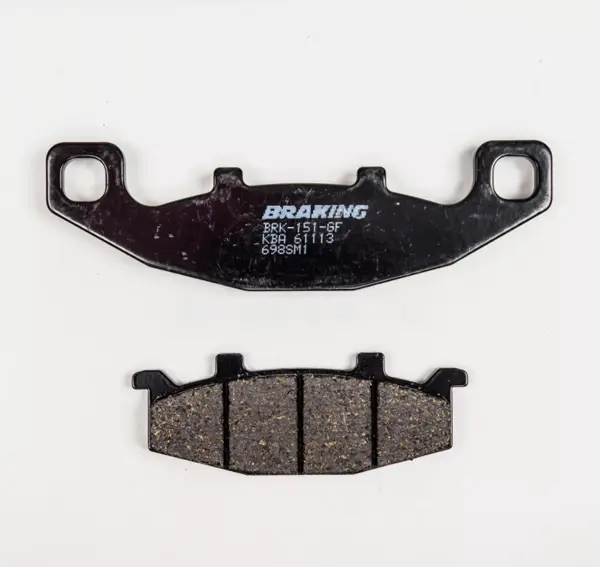 Braking 698Sm1 1997-2007 Kawasaki ER-5 Uyumlu Ön Fren Balatası Yarı Metalik Balata - Image 1