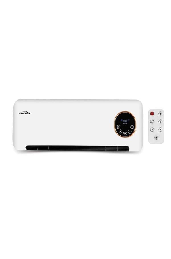 Marsstar MS-210 2000 W Uzaktan Kumandalı Duvar Tipi Fanlı Isıtıcı - Image 1