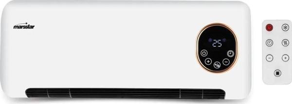 Marsstar MS-210 2000 W Uzaktan Kumandalı Duvar Tipi Fanlı Isıtıcı - Image 1