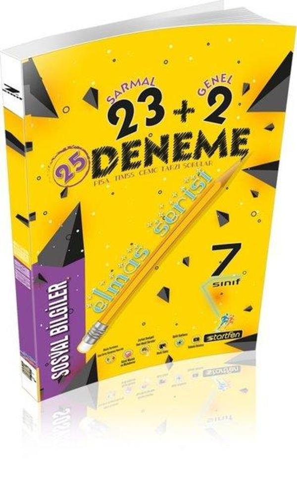 7. Sınıf Sosyal Bilgiler Elmas Deneme - Startfen Yayınları - Image 1