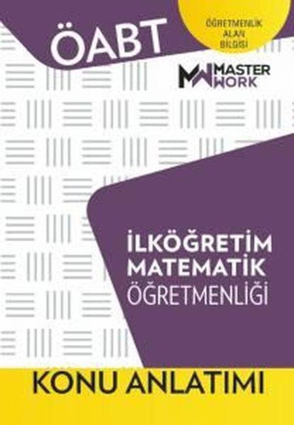 ÖABT İlköğretim Matematik Öğretmenliği Konu Anlatımı - Masterwork - Image 1