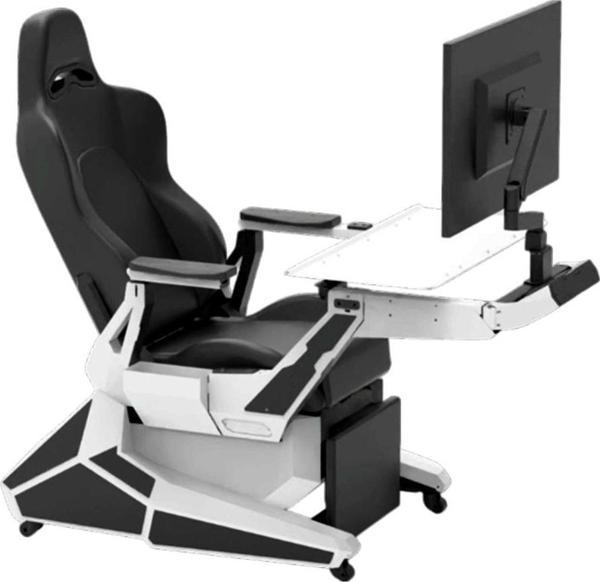 TWISTED MINDS EASEPOD PRO RGB ELEKTRİKLİ DERİ DÖŞEME ÇELİK PROFESYONEL GAMING SIMULATOR - Image 1
