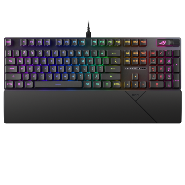 ASUS ROG Strix Scope II RX UK PBT Mekanik Red Switch RGB İngilizce Kablolu Gaming (Oyuncu) Klavye - Image 1