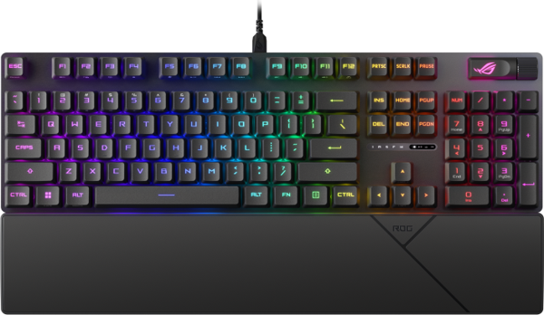 ASUS ROG Strix Scope II RX UK PBT Mekanik Red Switch RGB İngilizce Kablolu Gaming (Oyuncu) Klavye - Image 1
