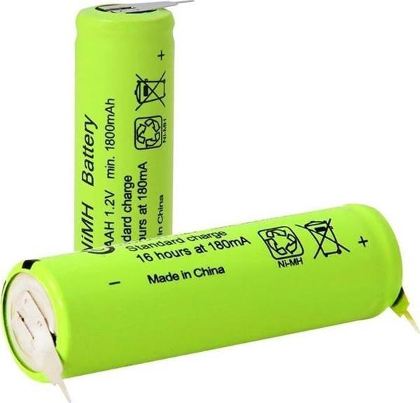 Gp 1.2 Volt 1800 Ma Düz Kafa Puntalı Şarjlı AA Kalem Pil 180Aah Şarjlı Pil Şarj EDilebilir Pil  - Image 1