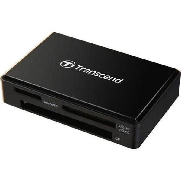TRANSCEND TS-RDF8K2 ALL-IN-1 MEMORY CARD READER USB 3.0/3.1 Gen 1, BLACK - Image 1