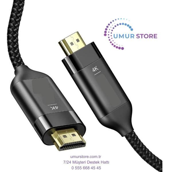 4K 60Hz Örgü HDMI 2.0 Kablosu - 2m - Image 1