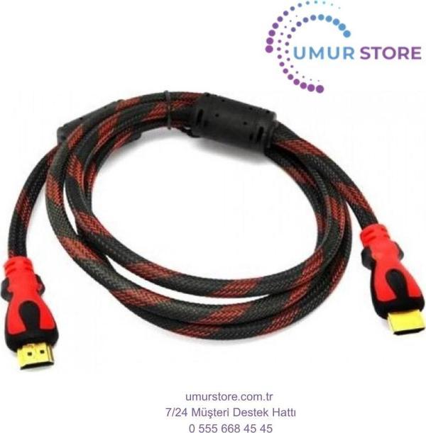 Hdmi Kablo Çelik Örgülü Full Hd 3 MT - Image 1