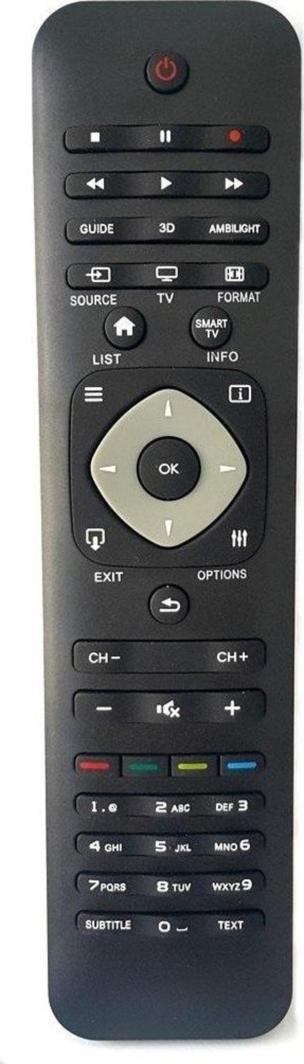 Philips 42PFK6907K/12 Uyumlu Televizyon Kumandası - Image 1