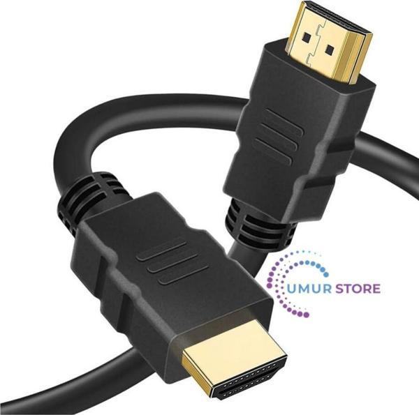 HDMI Kablo 4K 3D Ağ Destekli Altın Uçlu 4K 60Hz 18G Bps Ultra Hd 4K Ethernet HDMI Kablosu - 1.8 mt - Image 1