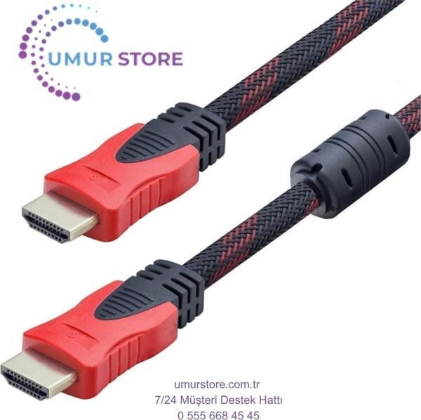 5 mt Örgülü HDMI Kablo - Image 1