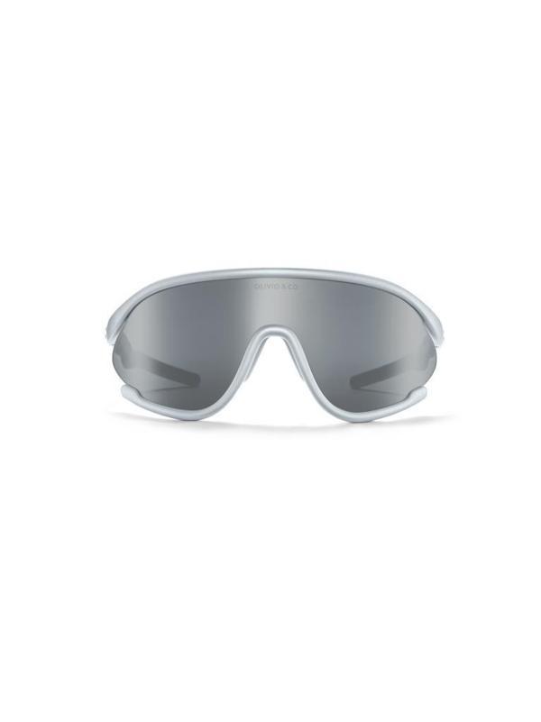 Olivio&Co Sport Tam Çerçeveli Çocuk Güneş Gözlüğü - Space Silver - Image 1