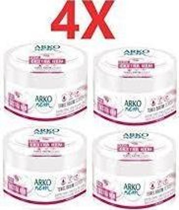 Arko Nem Temel Bakım Kremi Extra Nem 4 Adet 250 ml - Image 1