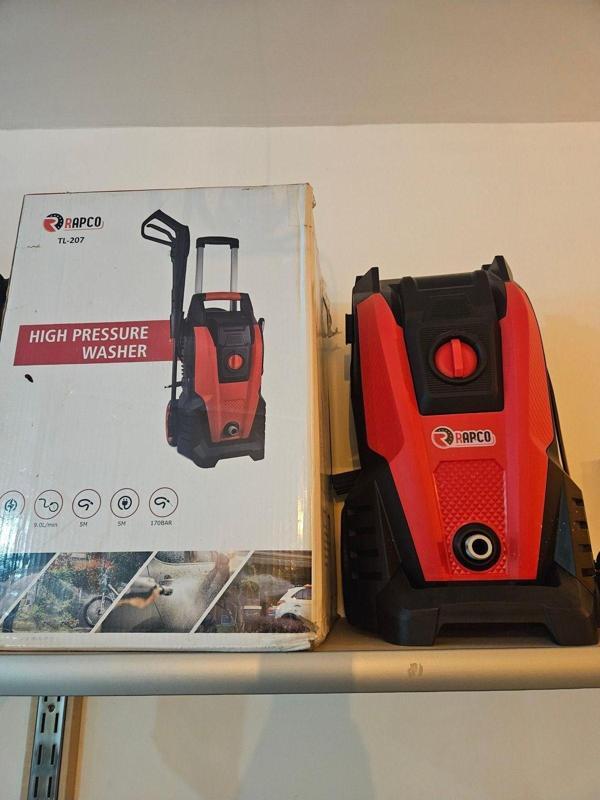 Rapco Yüksek Basınçlı Yıkama Makinesi 170 Bar 2400W - Image 1