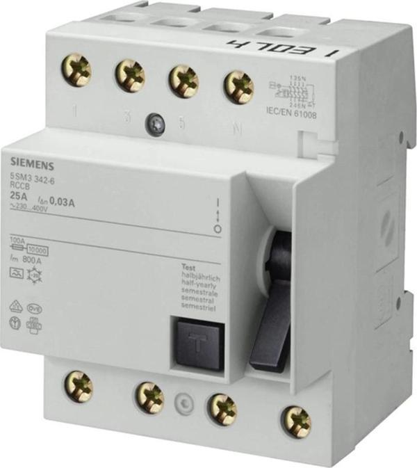 SİEMENS 3X40A 300 mA YANGIN KORUMA AKIM ROLESİ(5SV4644-0) - Image 1