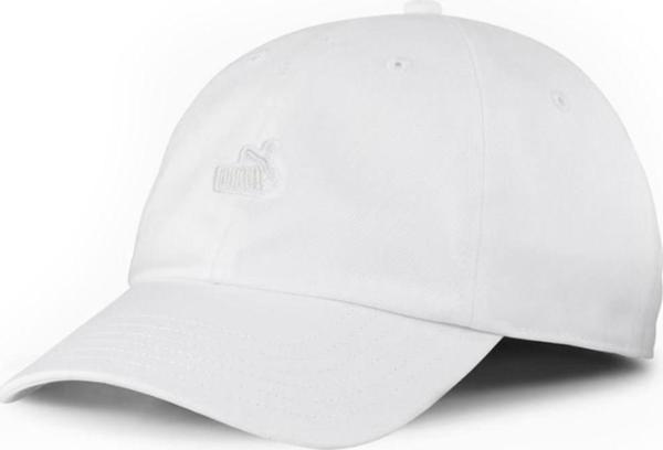 Puma ESS LOGO PATCH CAP Unisex Şapka Beyaz - Image 1