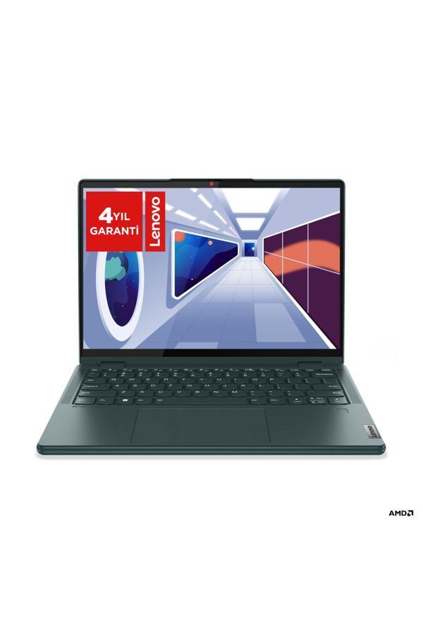 Yoga6 AMD Ryzen 7-7730U 16GB 512GB SSD 13.3" WUXGA DOS Katlanabilir Dizüstü Bilgisayar  83B2008QTX - Image 1